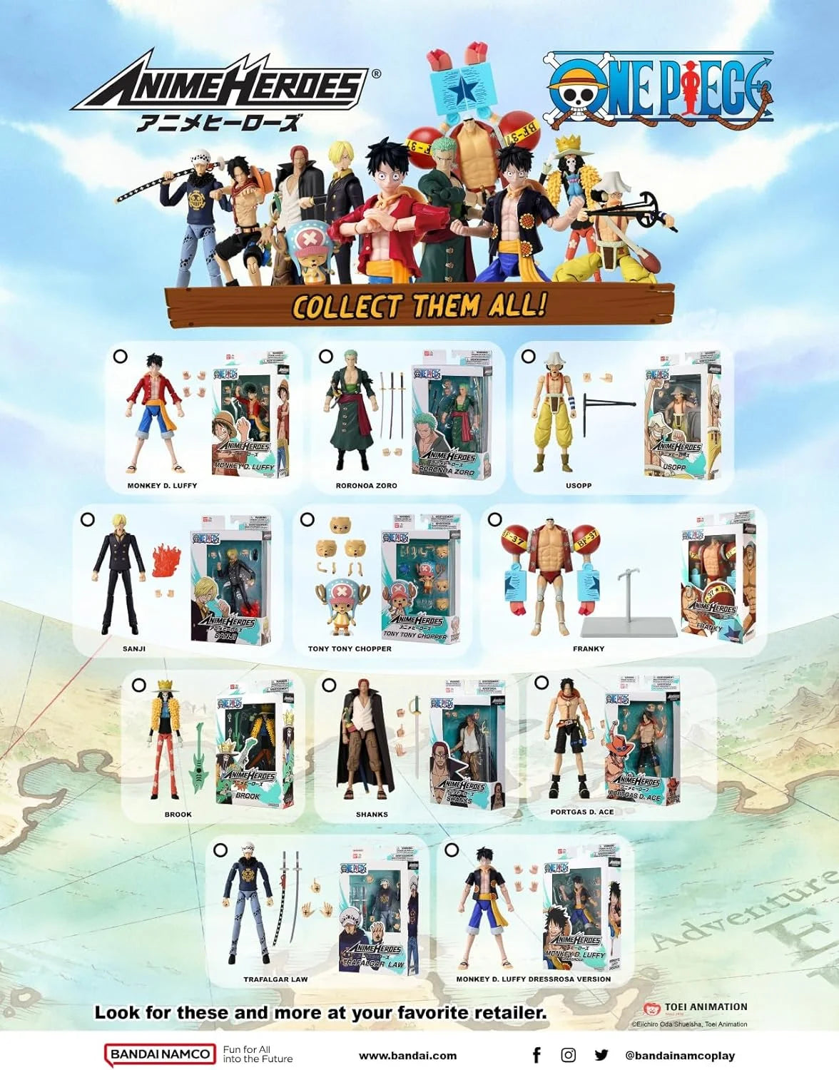 - One Piece - Monkey D. Luffy Renewal Version, 6.5" Action Figure