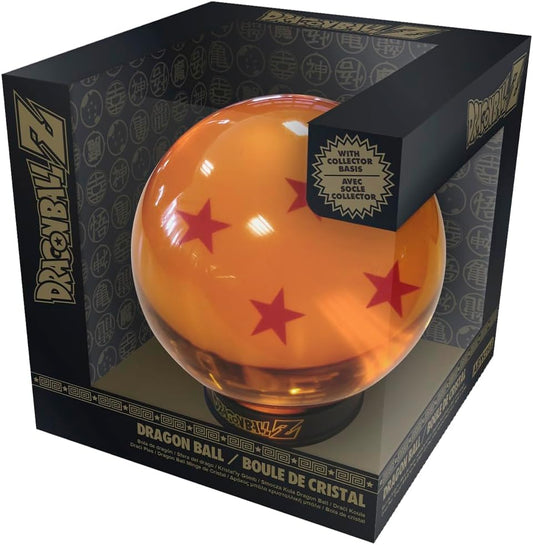 Studio Officially Licensed Dragon Ball Z 4 Star Collectible Acrylic Resin Crystal Dragon Ball Replica 3'' across DBZ Home Essentials Anime Manga Gifts Collect Them All
