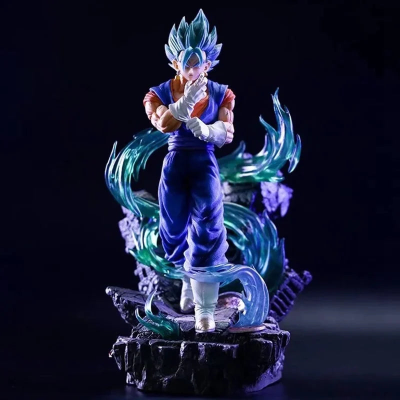 13"Dragon Ball Ultra Instinct Gogeta Figure Anime Statue Action Toy with Box