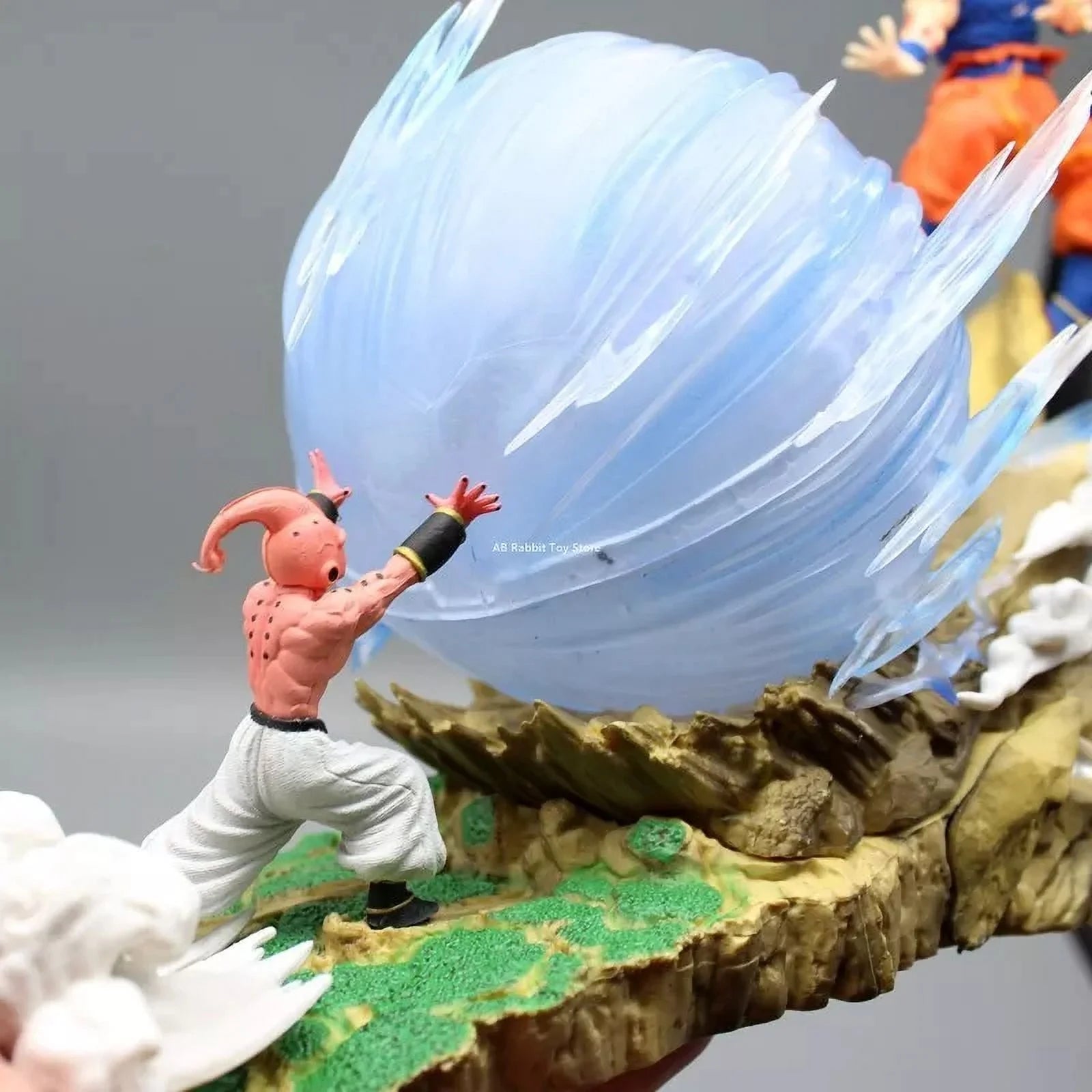 Anime Dragon Ball Z Son Goku Vs Majin Buu Figure Gk Statue Action Toy, Collectible, 9 In