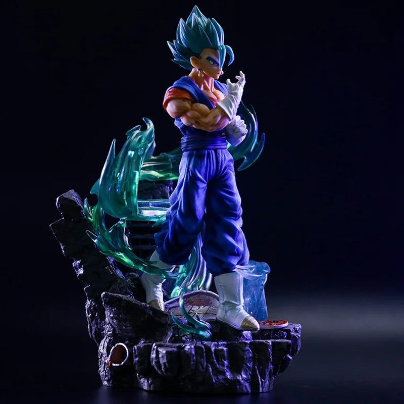 13"Dragon Ball Ultra Instinct Gogeta Figure Anime Statue Action Toy with Box