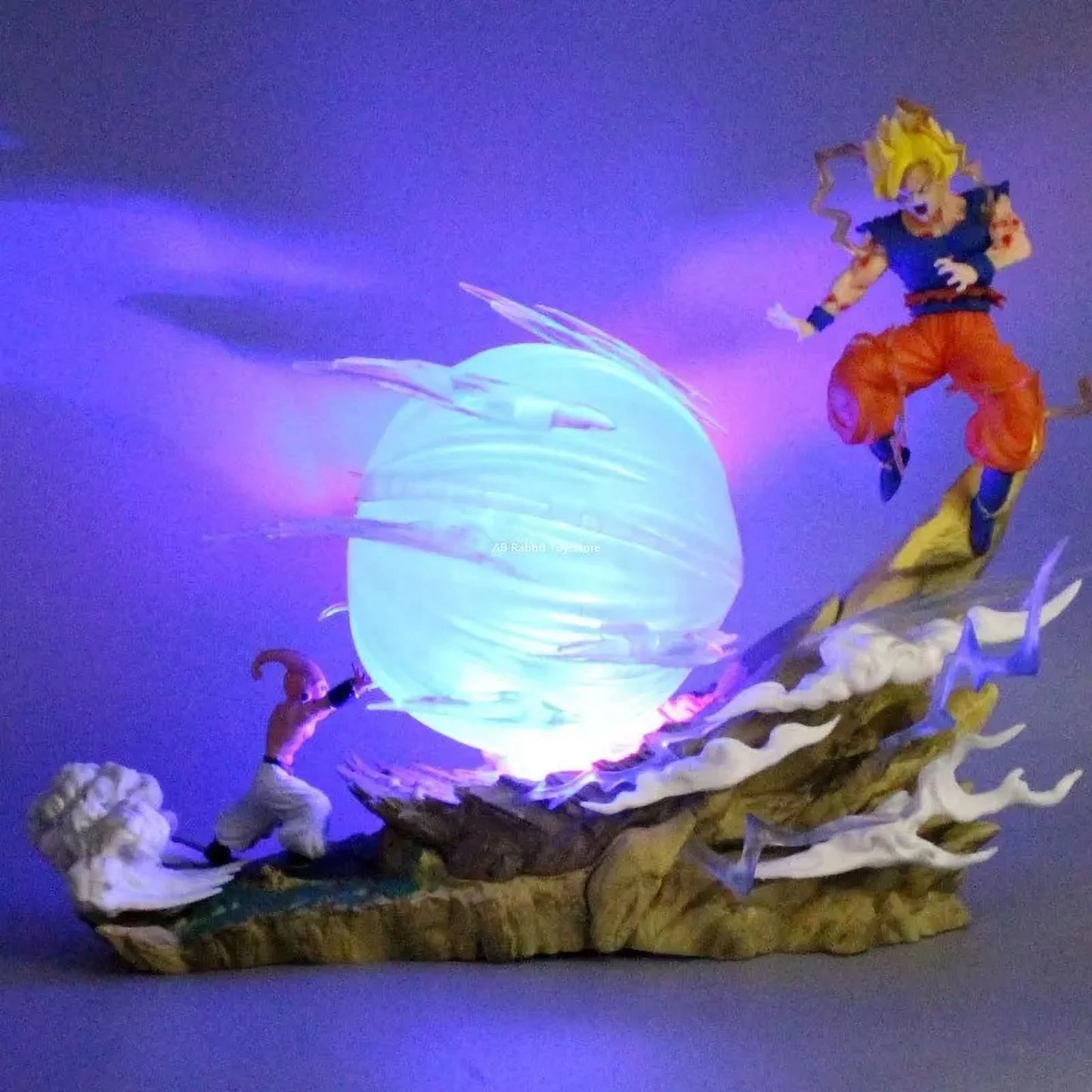 Anime Dragon Ball Z Son Goku Vs Majin Buu Figure Gk Statue Action Toy, Collectible, 9 In