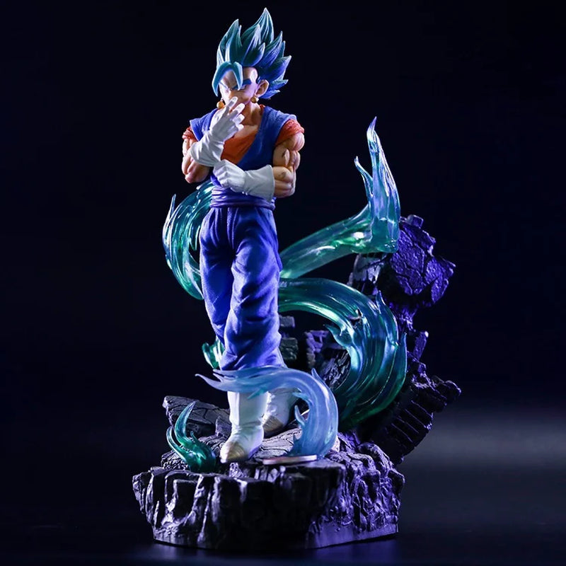 13"Dragon Ball Ultra Instinct Gogeta Figure Anime Statue Action Toy with Box